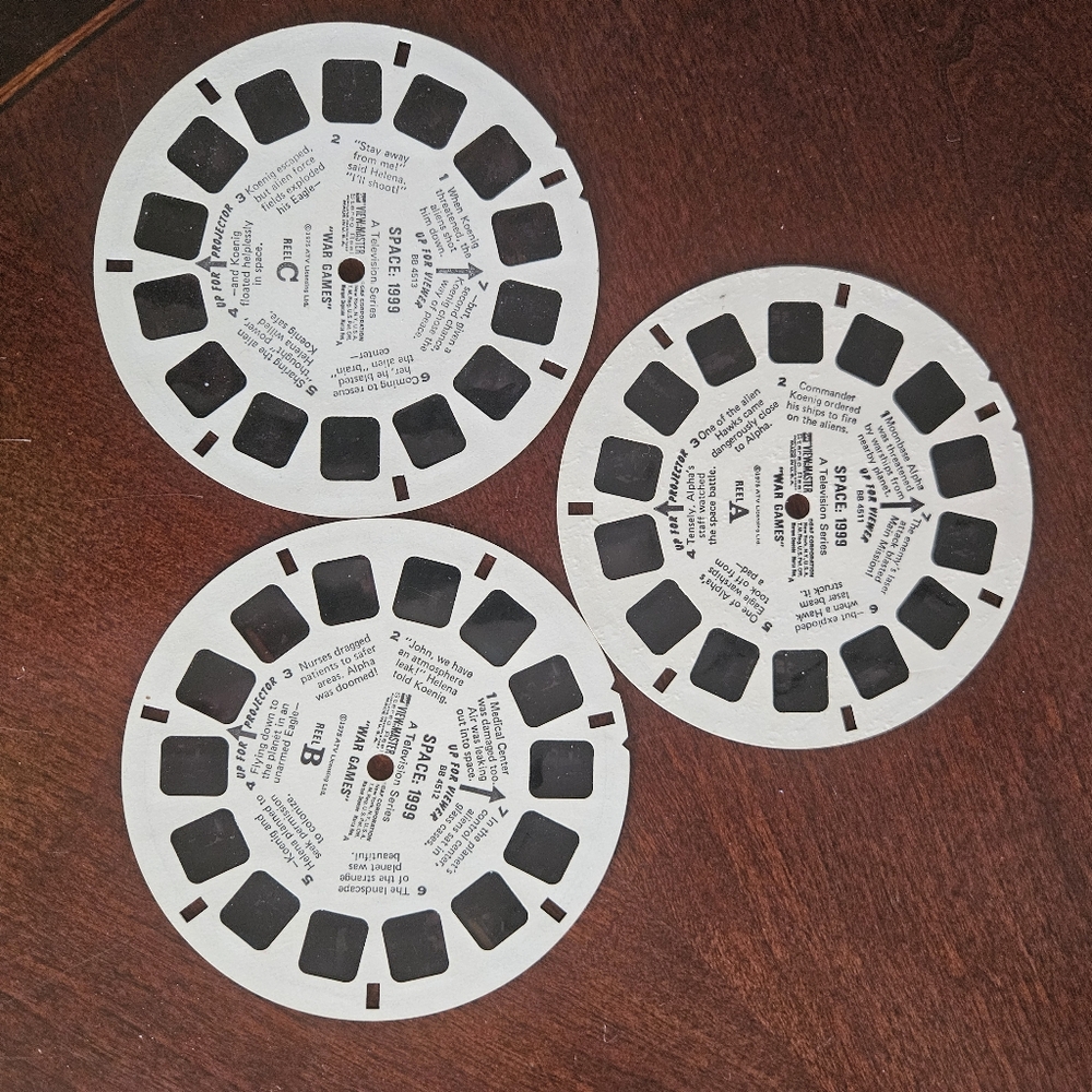 View master reels Space 1999